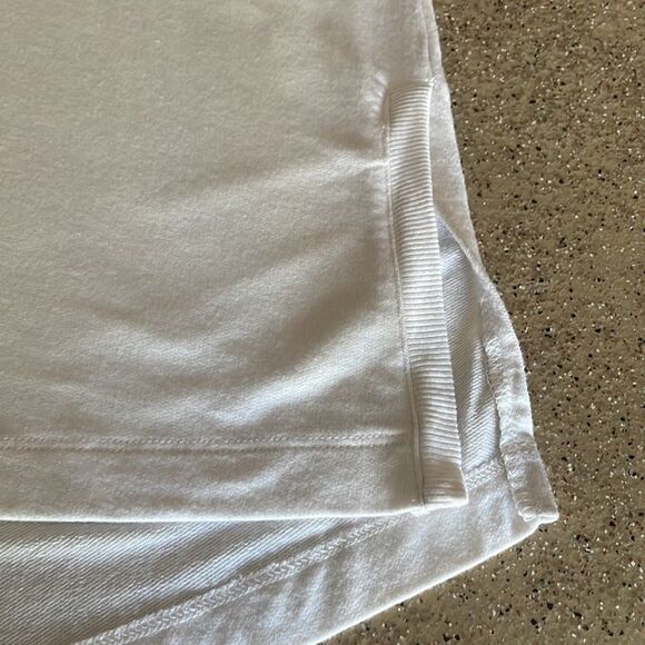 Soma Weekend split curved back hem super soft rayon stretch t-shirt loungewear - Picture 6 of 12